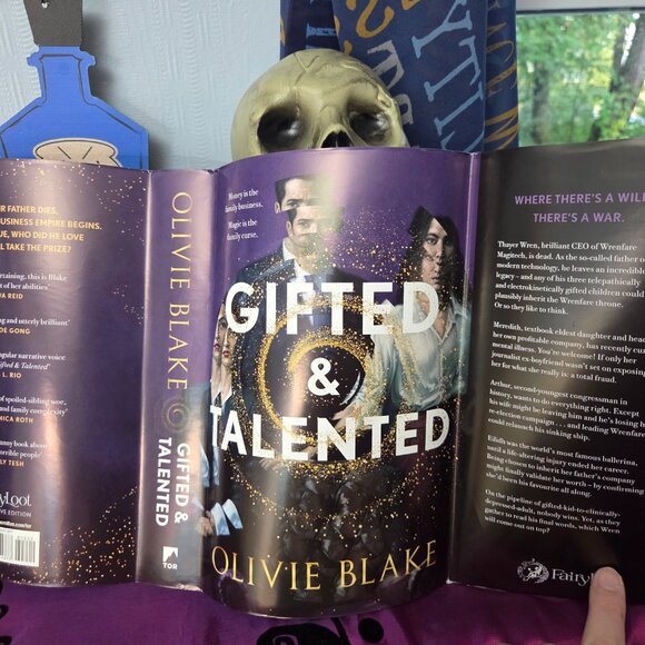 Gifted and Talented by Olivie Blake Fairyloot March 2025 Powerful Legacies - Picture 9 of 12
